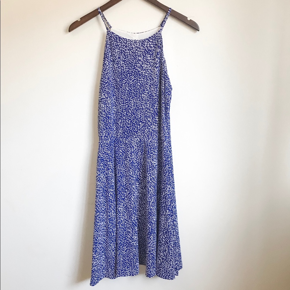 Bar III Blue and White Dress